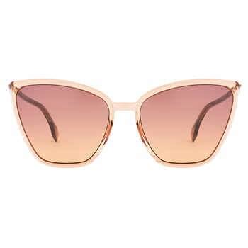 Fendi FF 0433/G/S L7Q/OV Sunglasses Transparent Orange